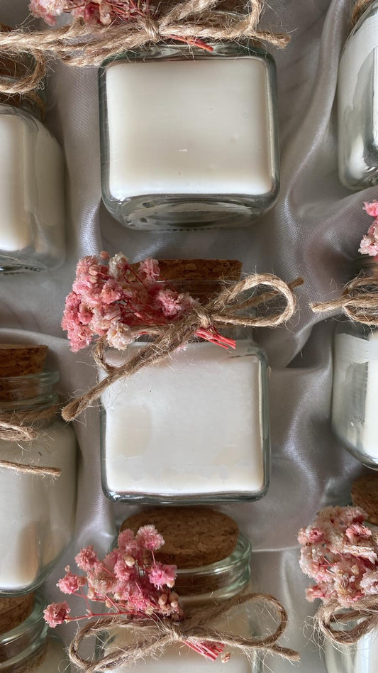 Bougie Champêtre - Cadeau invité