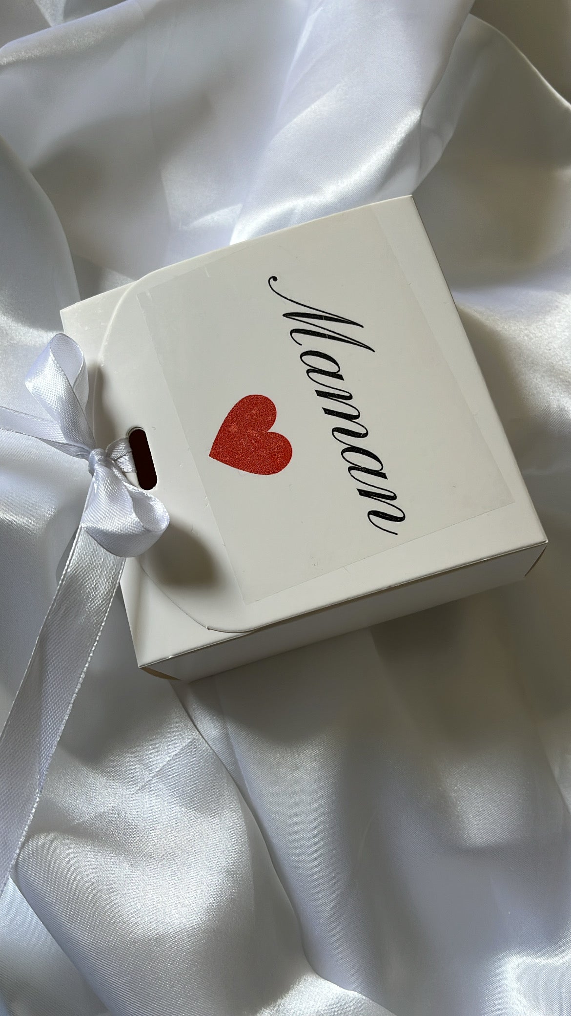 Boîte Cadeau Personnalisé - Miroir, Chouchou, Musc