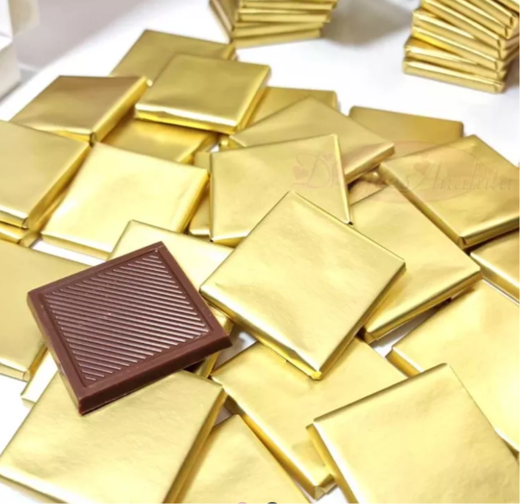 Lot de 50 chocolats événementiels -
Sans personnalisation
