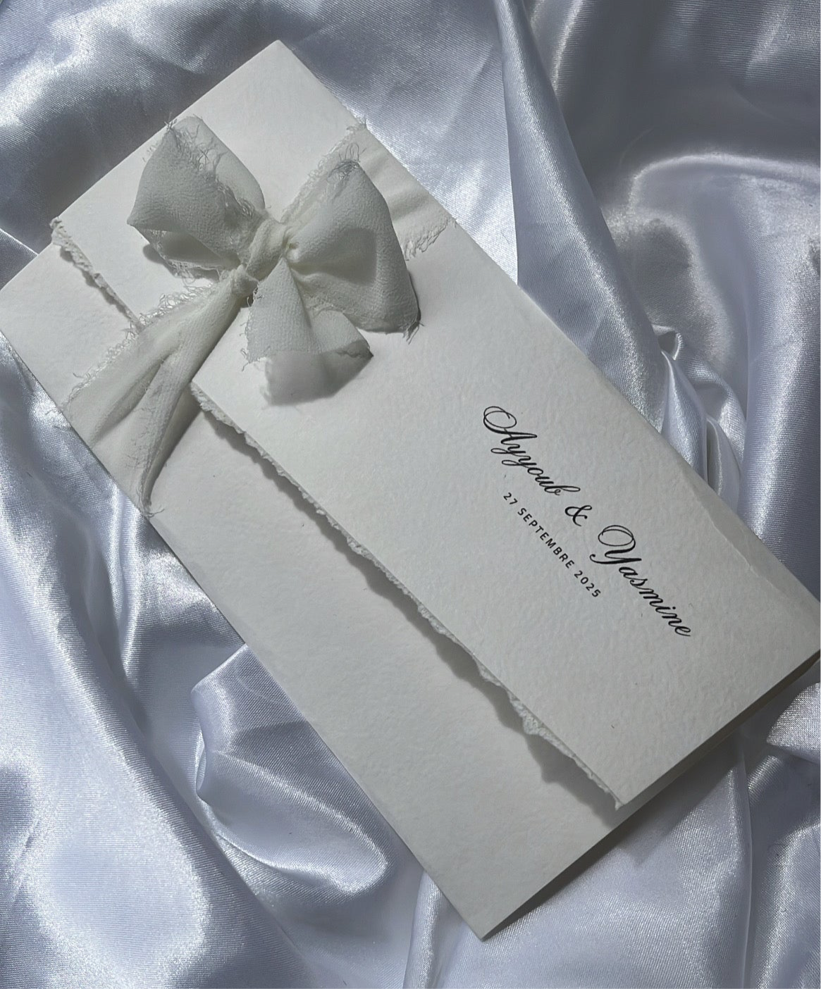 Faire-part de mariage - Romance
