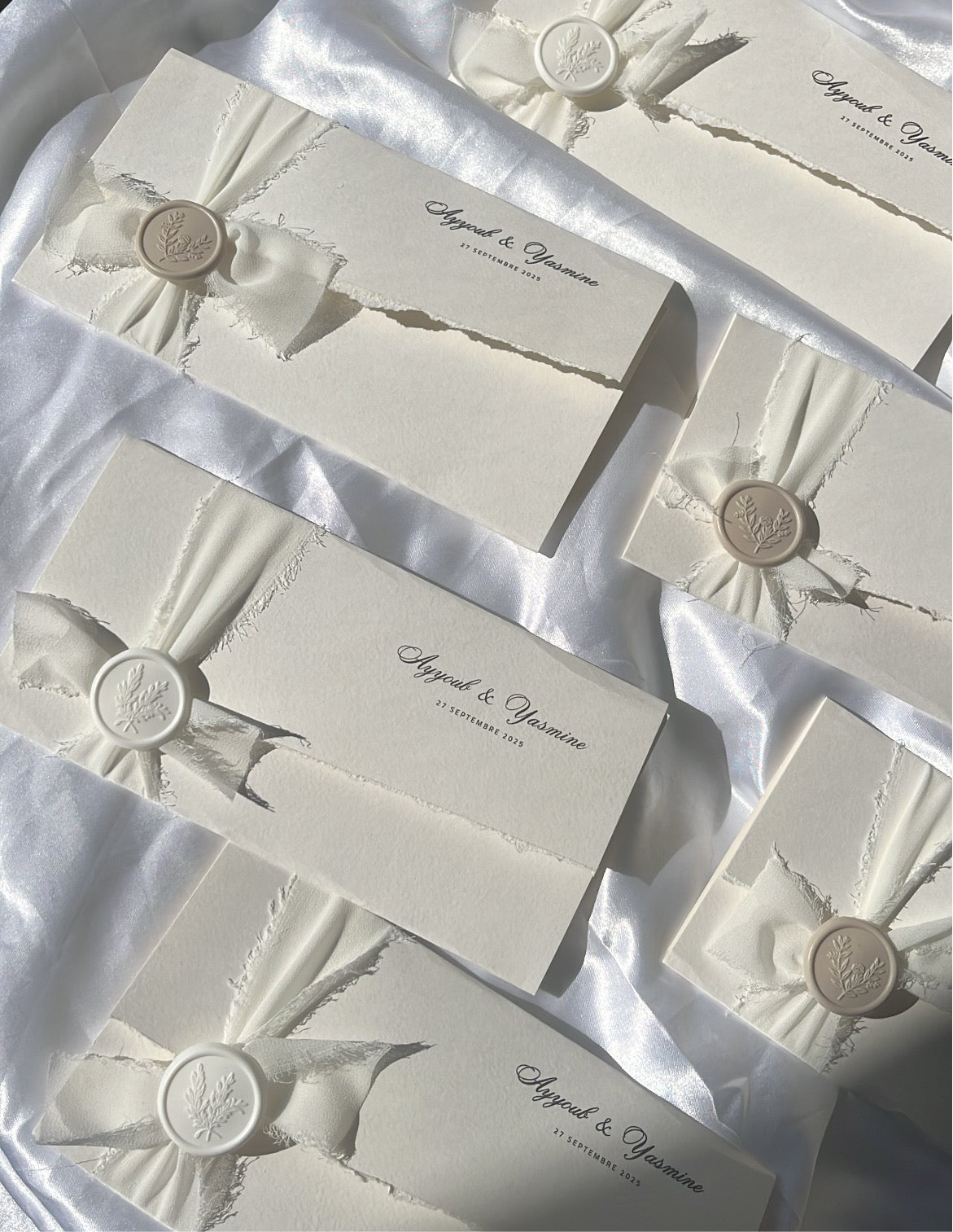 Faire-part de mariage - Romance