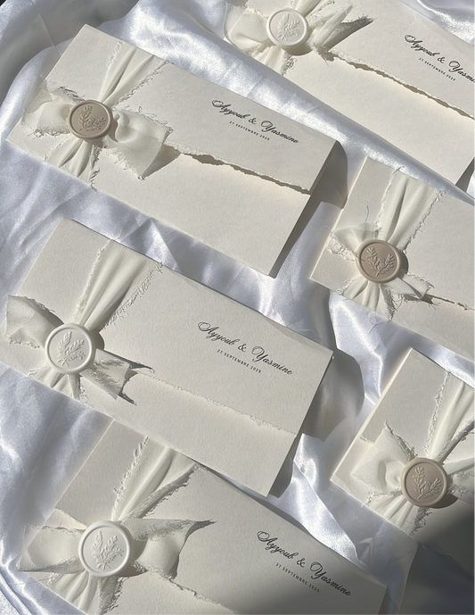 Faire-part de mariage - Romance