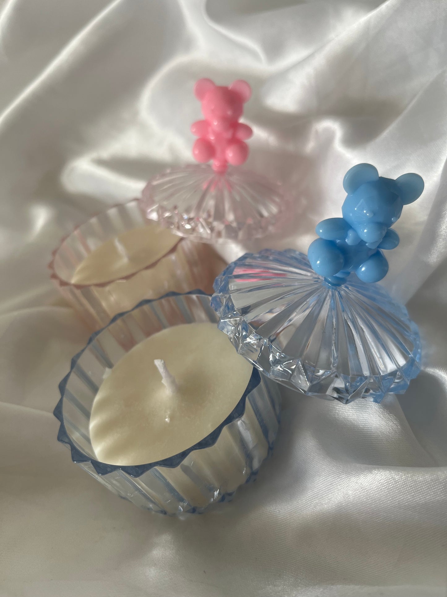 Bougie nounours - Baptême