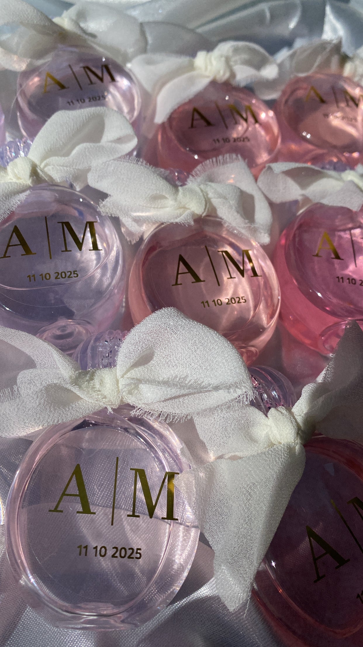 Flacon de parfum élégant personnalisé