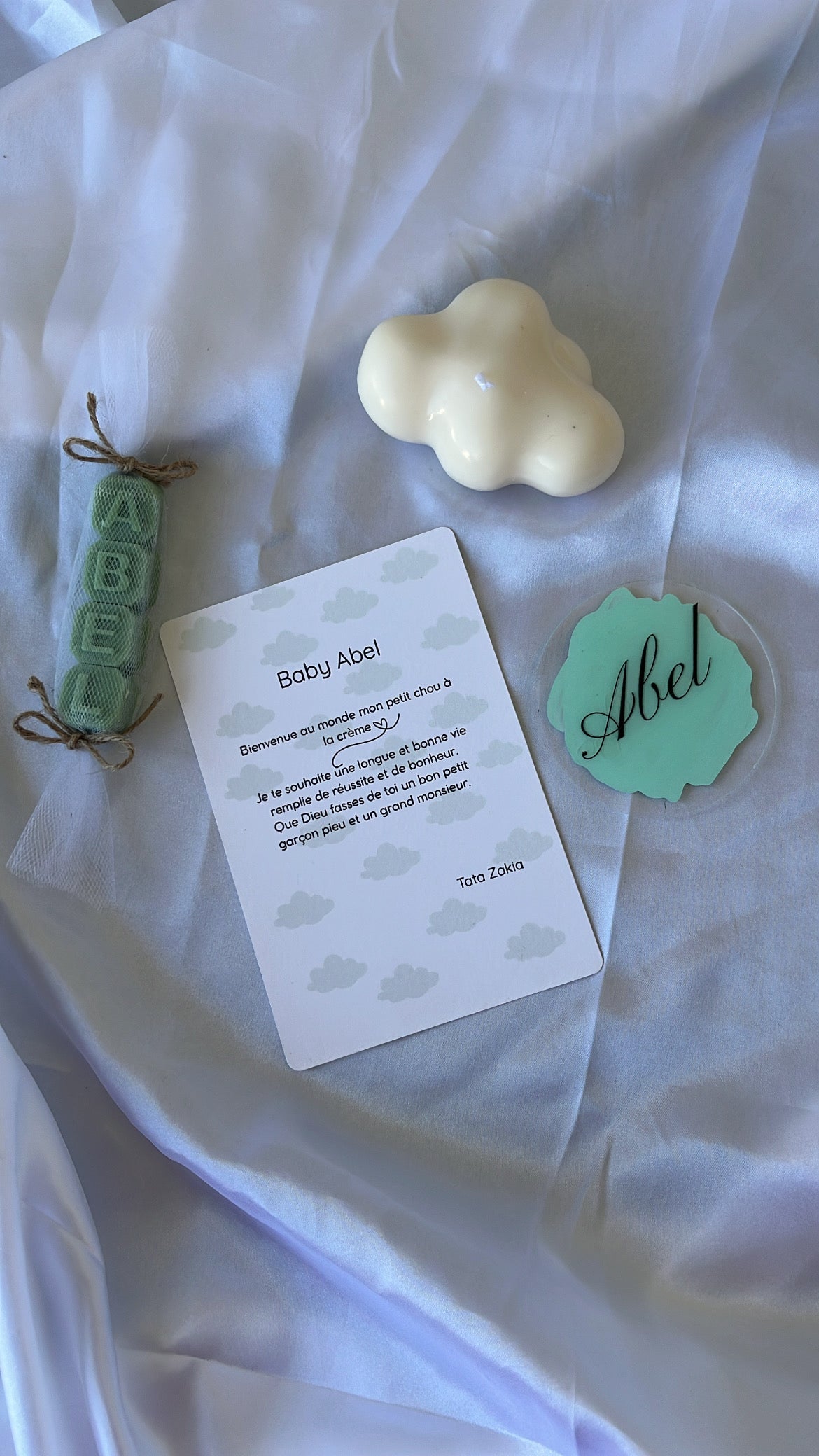 Ballotin de savon personnalisé