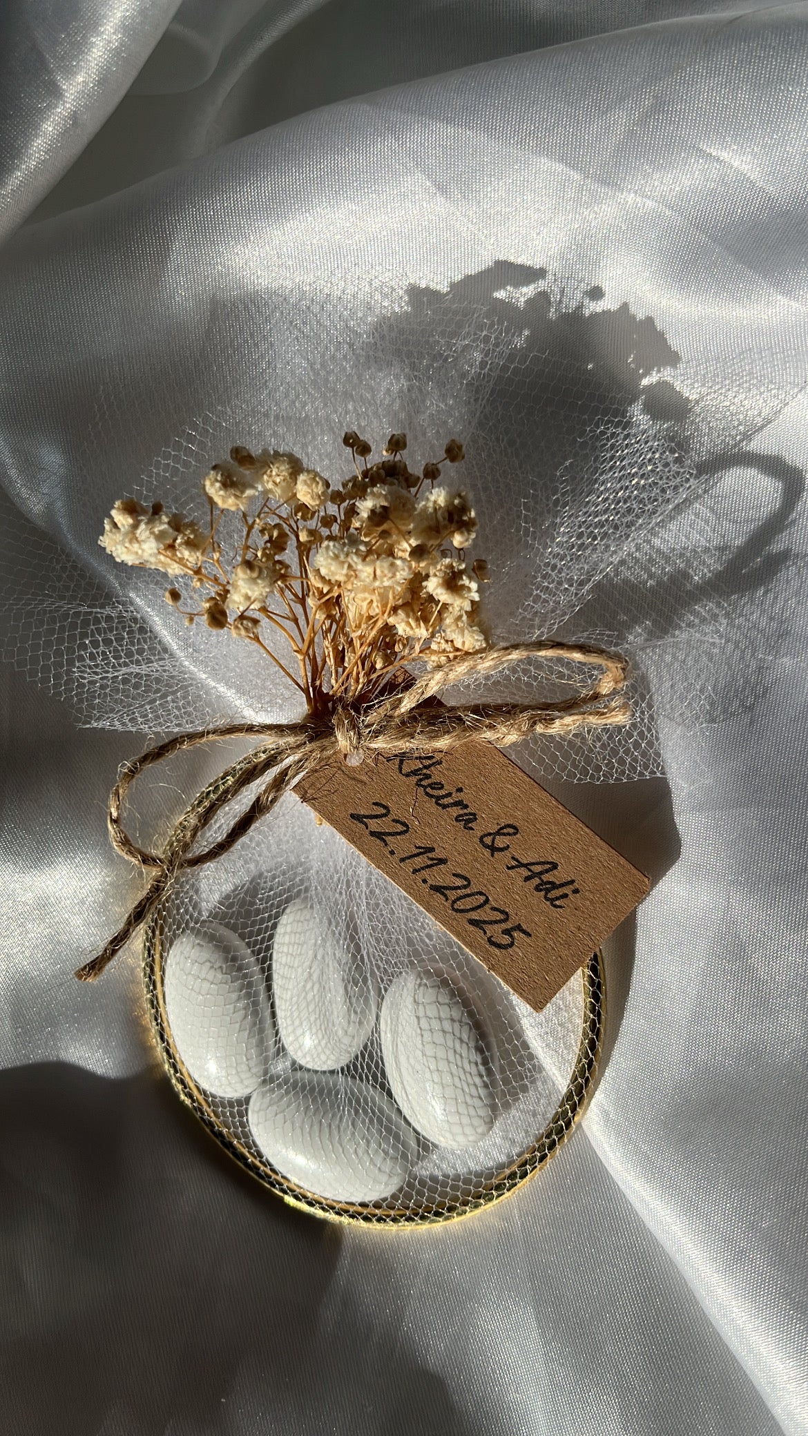 Lot d’anneaux pour dragées