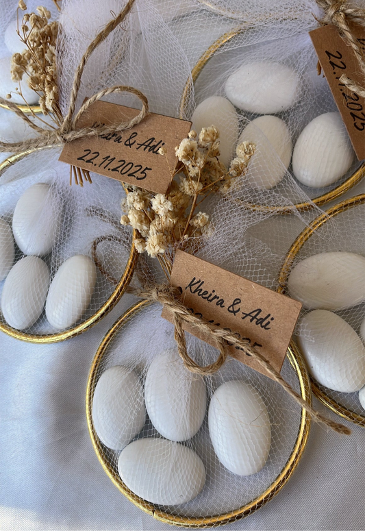 Anneaux de dragées champêtre