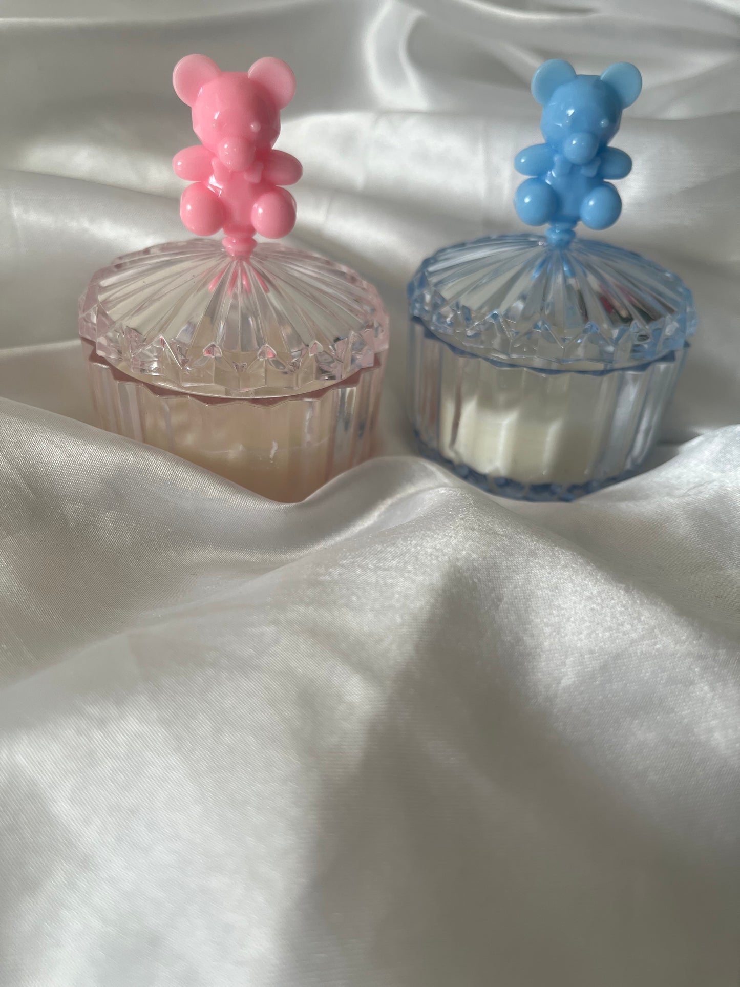 Bougie nounours - Baptême