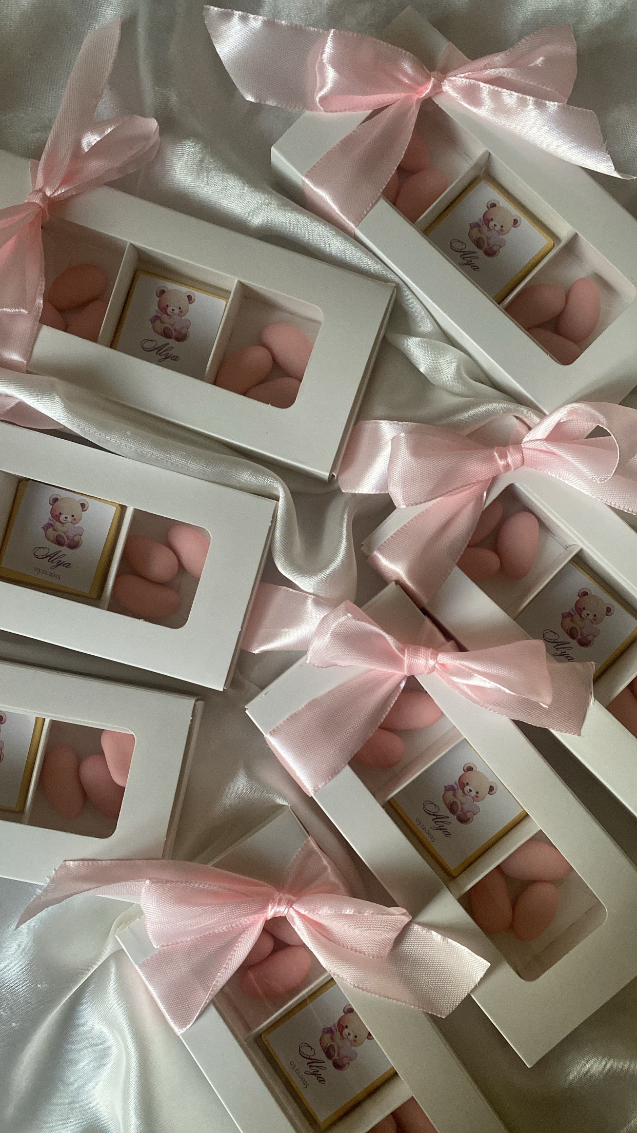 Boîte Dragées et Chocolat - Baptême