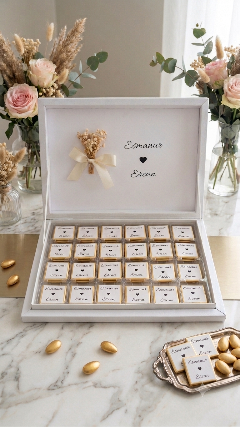 Boîte chocolat personnalisée