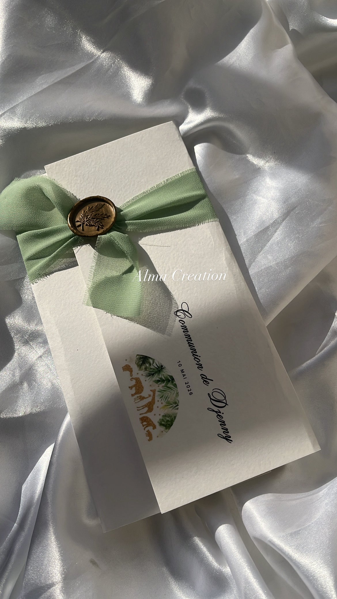 Faire-part de mariage - Jungle Élégante