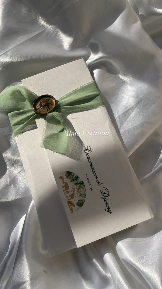 Faire-part de mariage - Jungle Élégante
