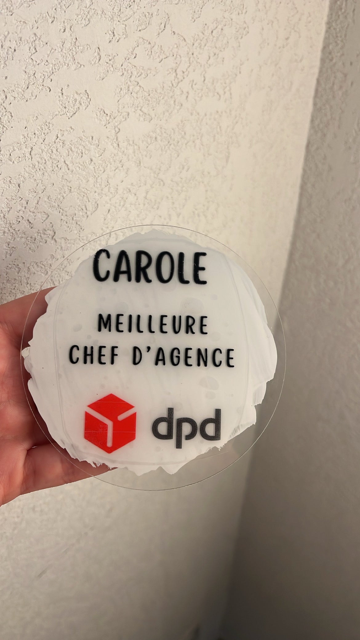 Aimant Personnalisé avec Boîte - Maîtresse / ATSEM