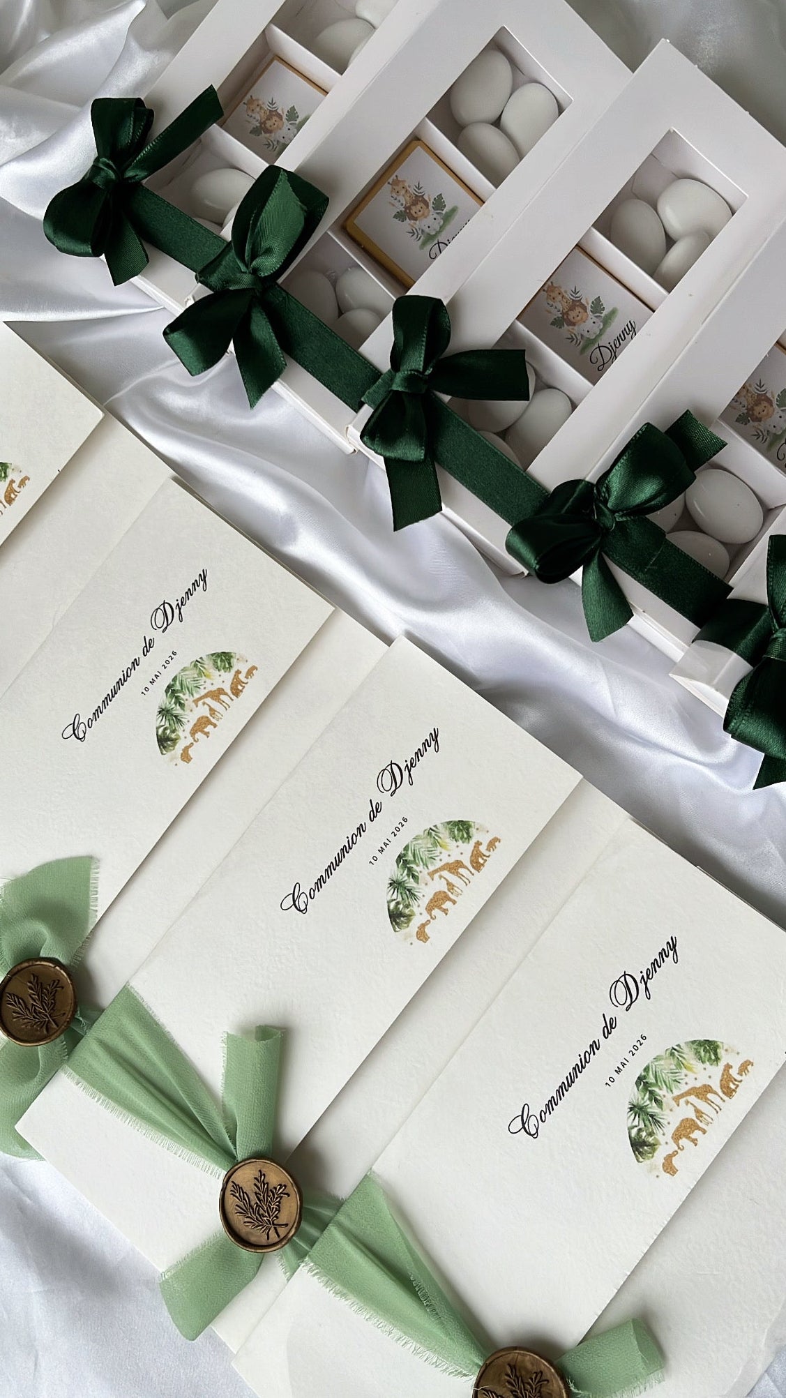 Faire-part de mariage - Jungle Élégante