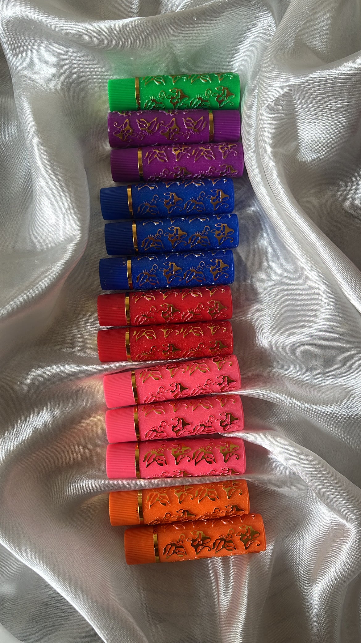 Sac cadeau henna day - Miroir, Chouchou satiné, Rouge à lèvre magique