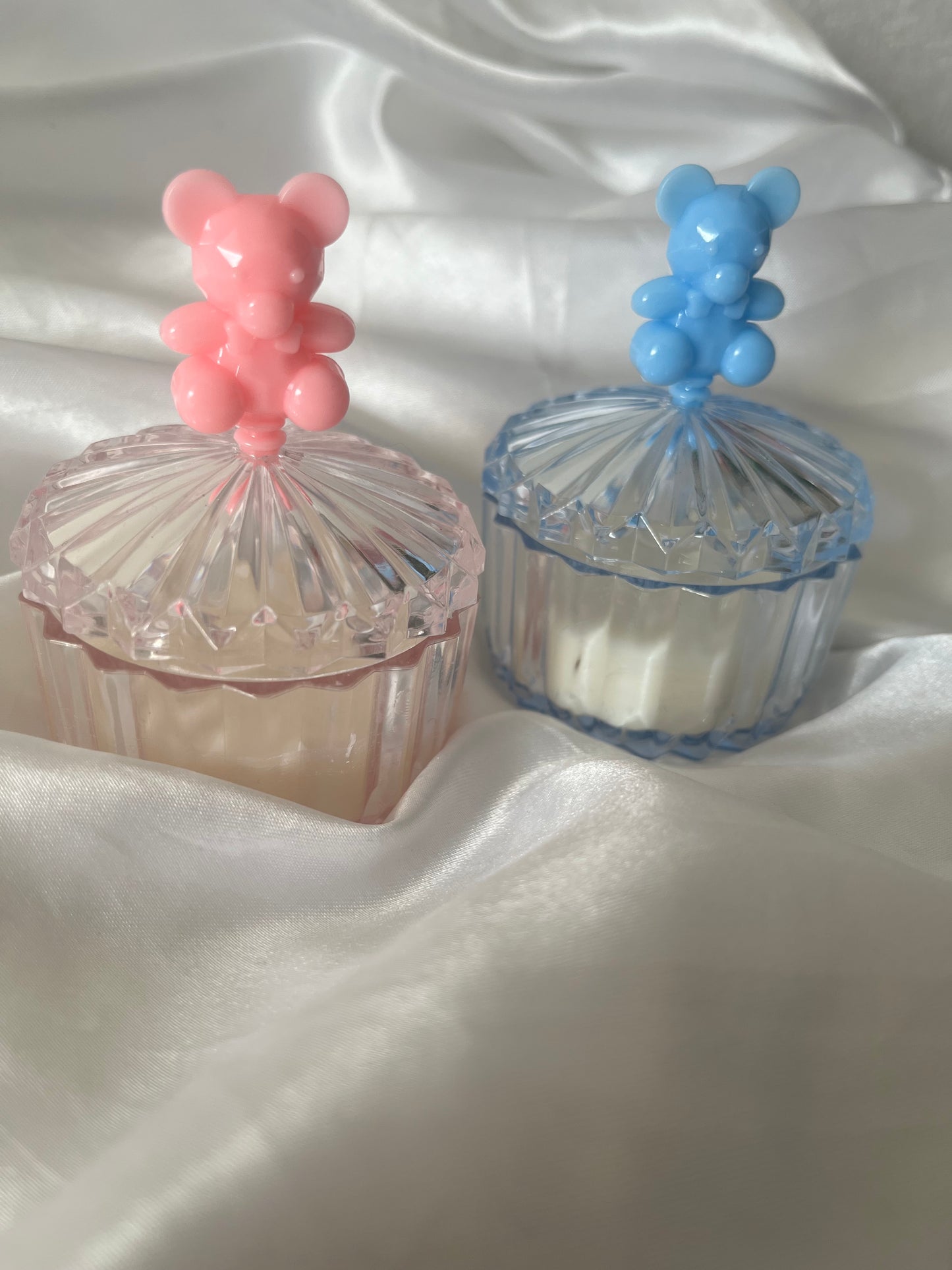 Bougie nounours - Baptême