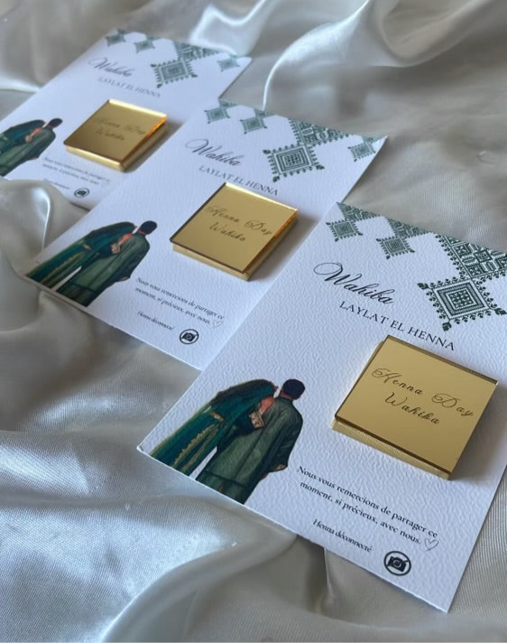 Carte Chocolat Henna Day