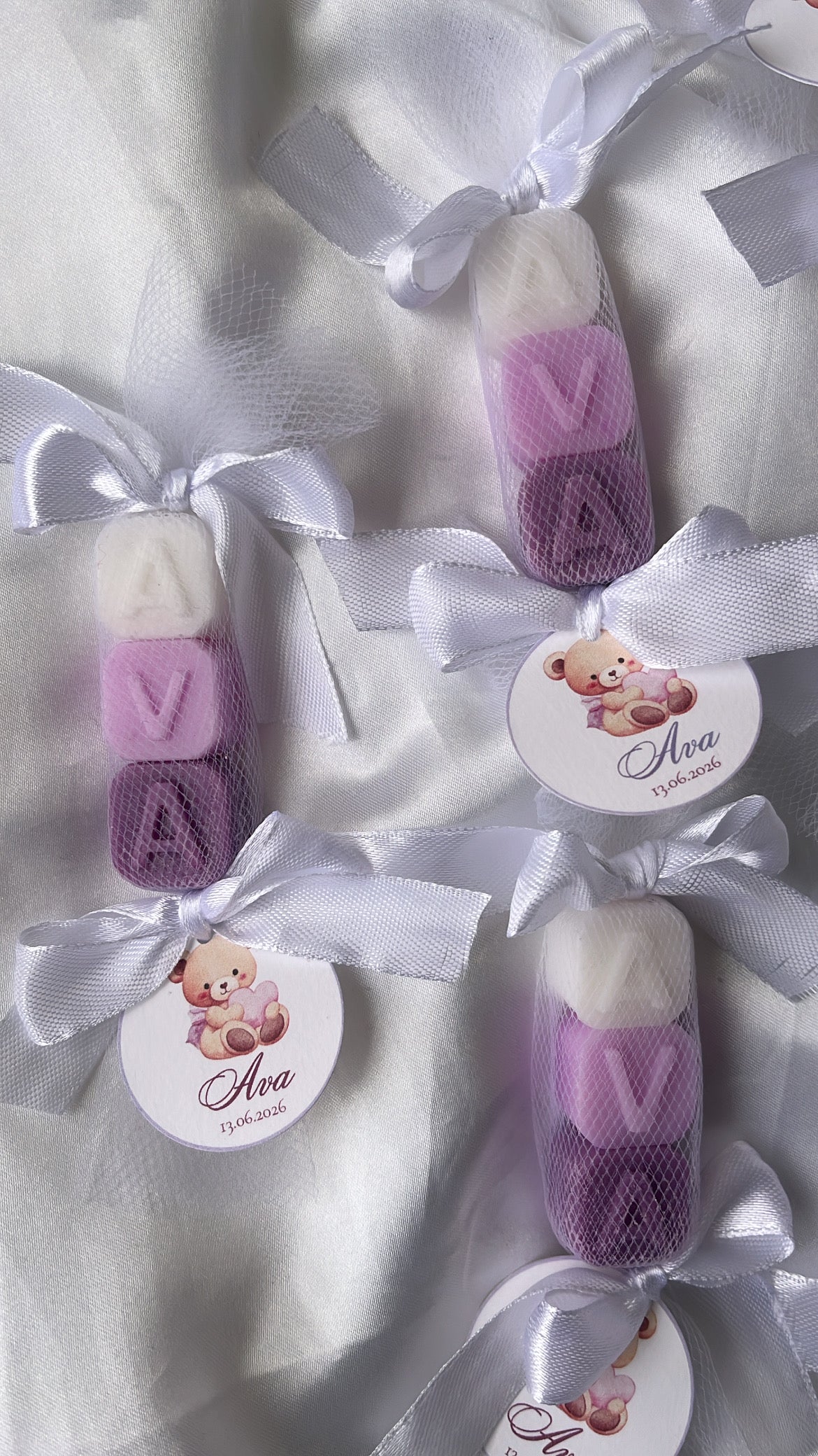 Ballotin de savon personnalisé