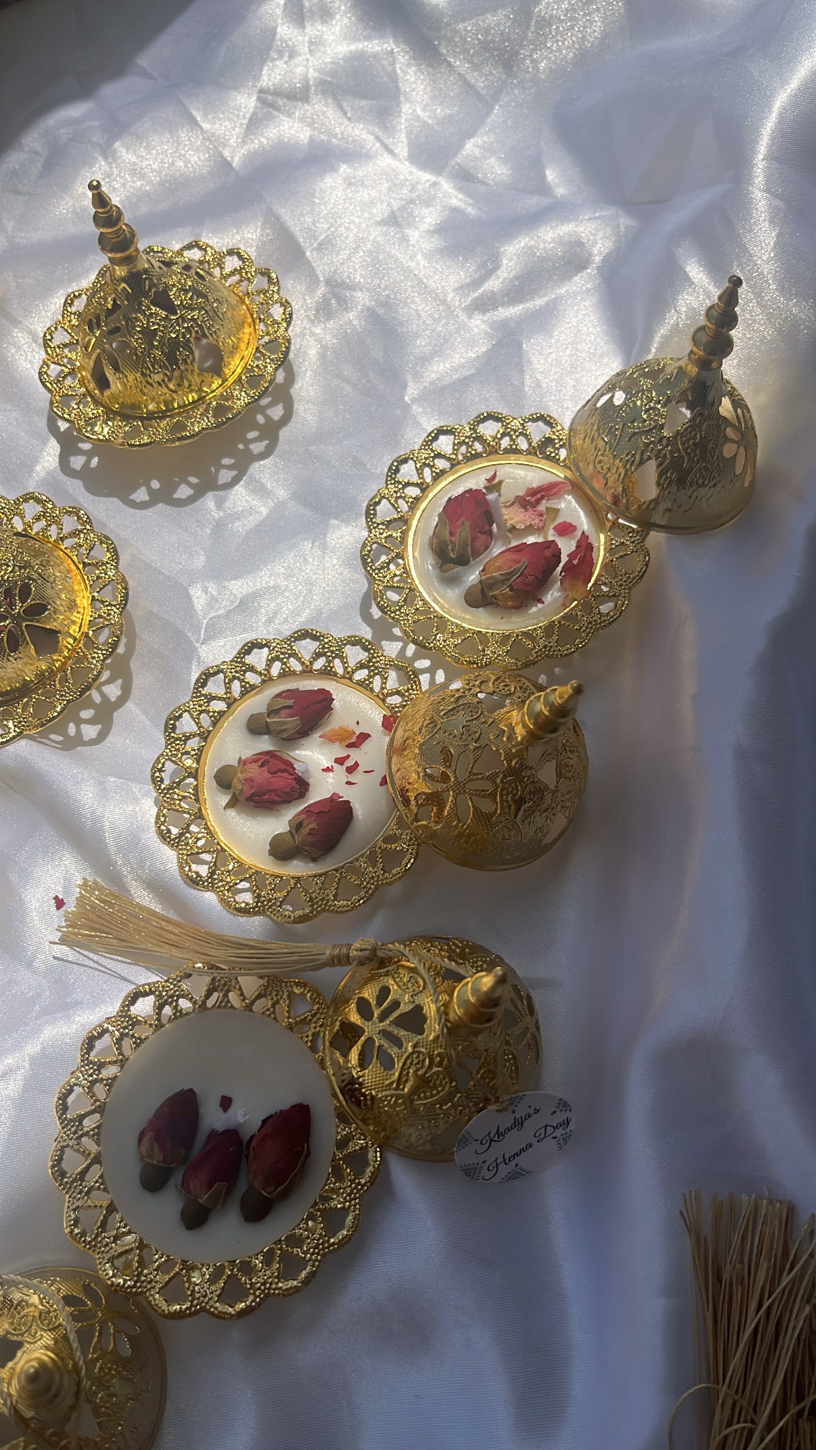 Mini tajine bougie personnalisée - Henna Day