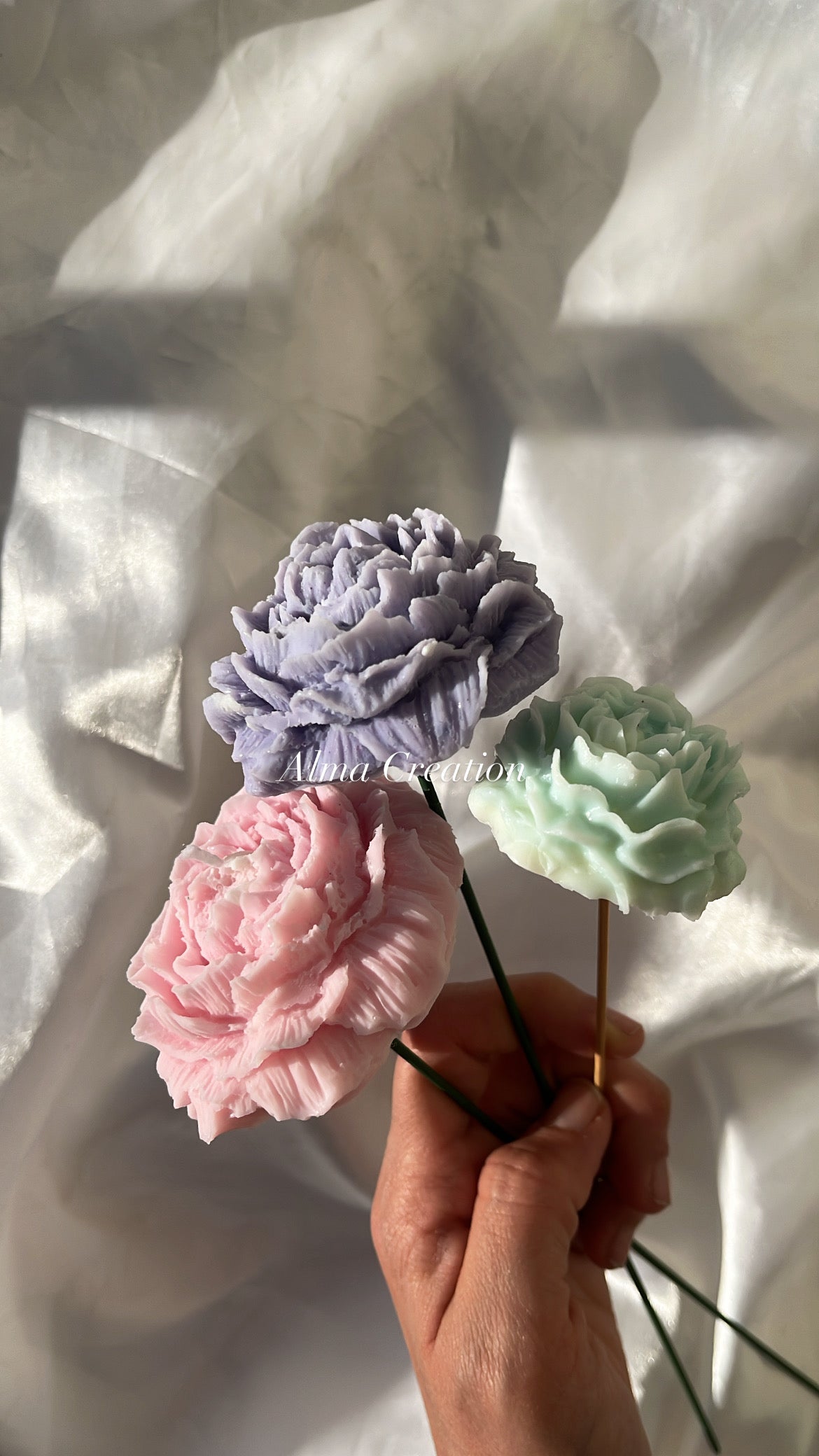 Coffret Bougies, Musc