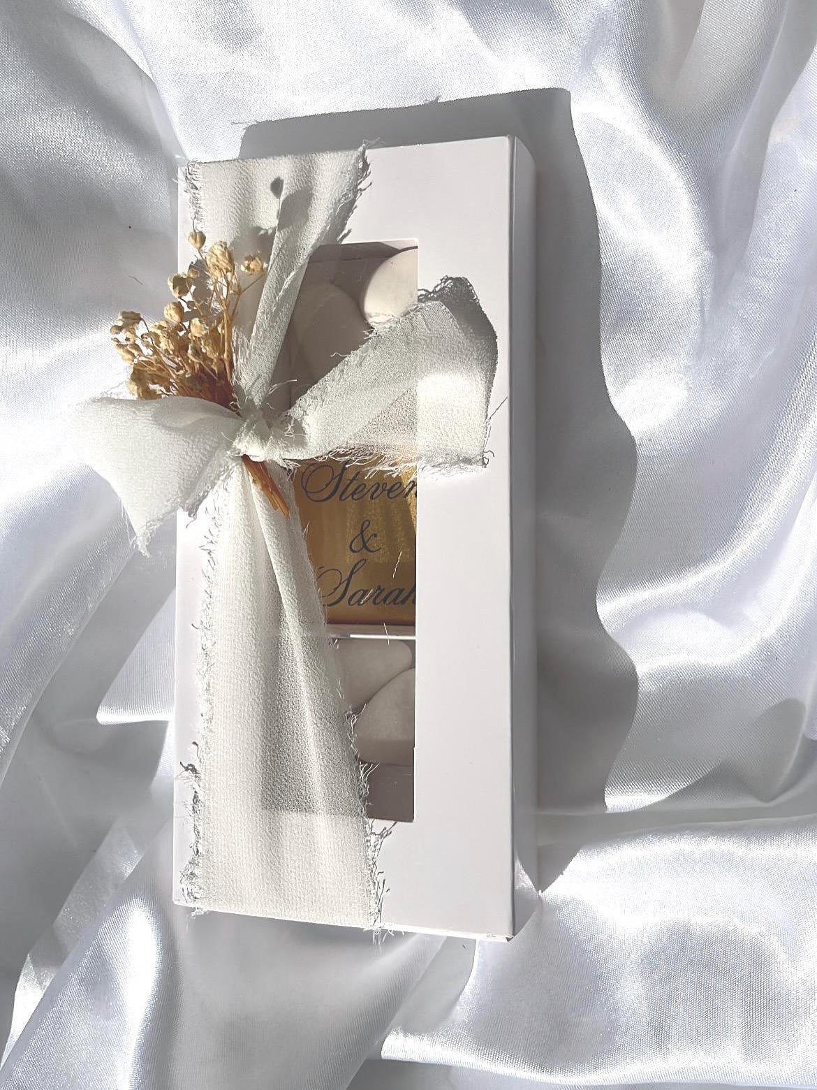 Boîte de dragées et chocolat - Mariage