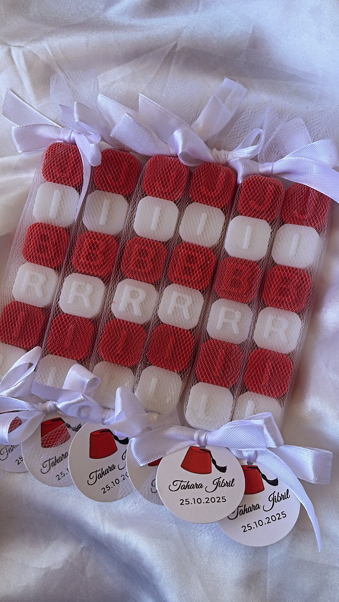 Ballotin de savon personnalisé