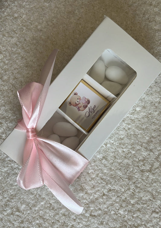 Boîte Dragées et Chocolat - Baptême