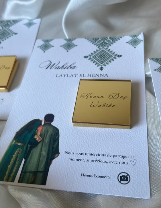 Lot de 50 chocolats événementiels -
Sans personnalisation