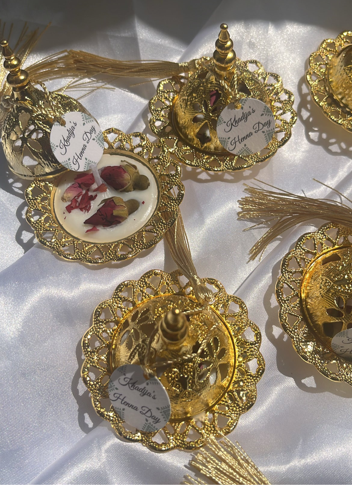 Mini tajine bougie personnalisée - Henna Day