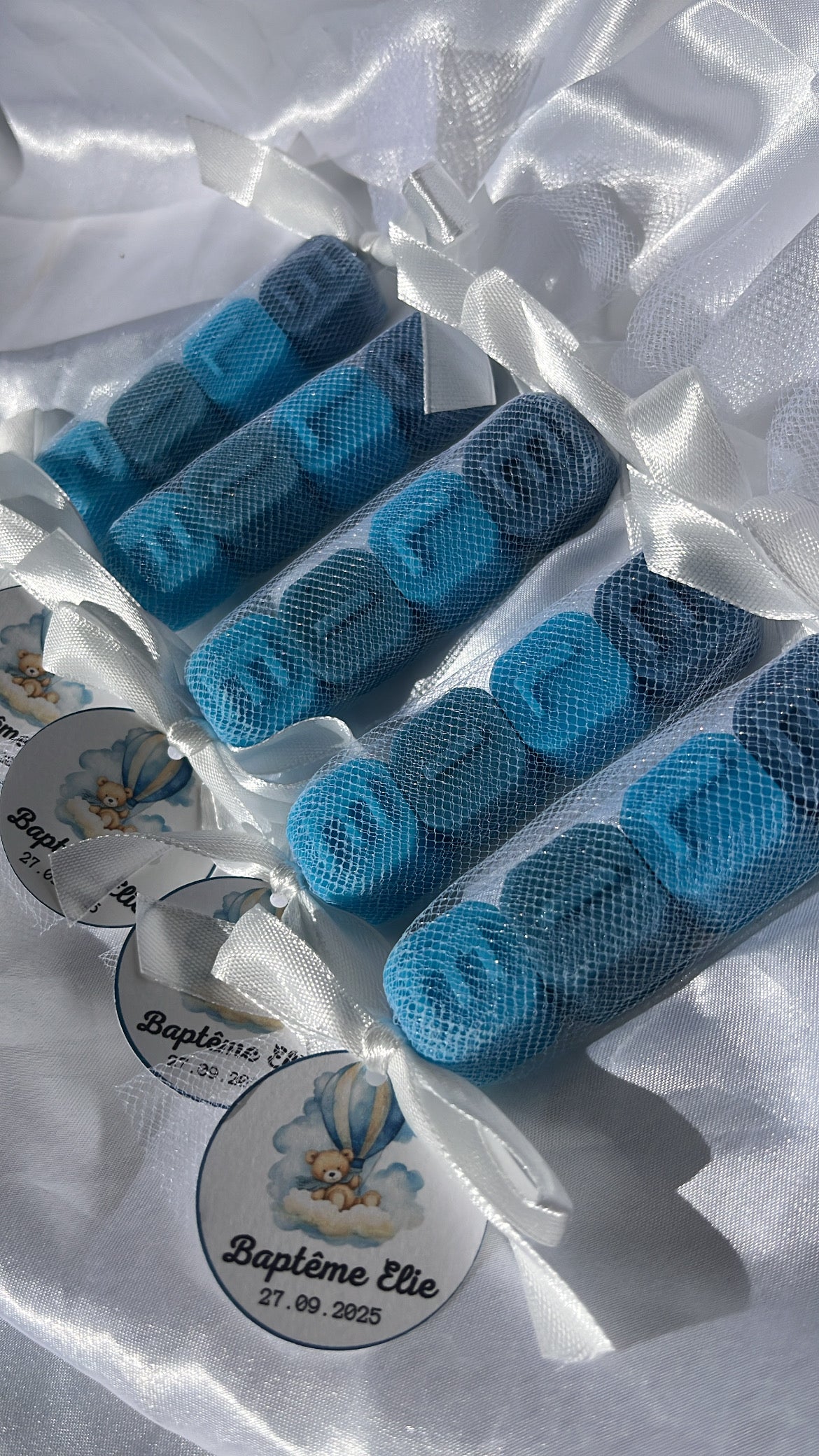 Ballotin de savon personnalisé