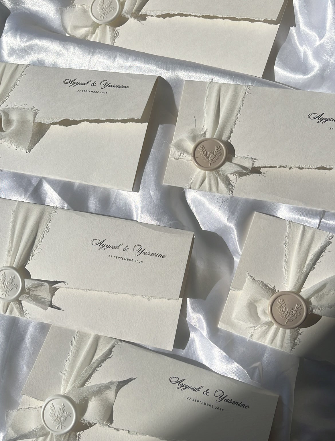 Faire-part de mariage - Romance