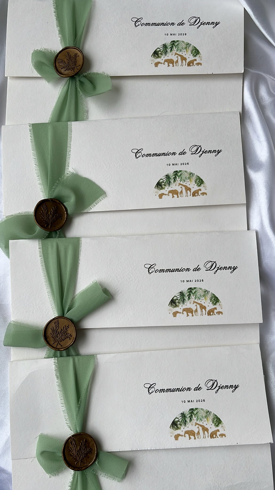 Faire-part de mariage - Jungle Élégante