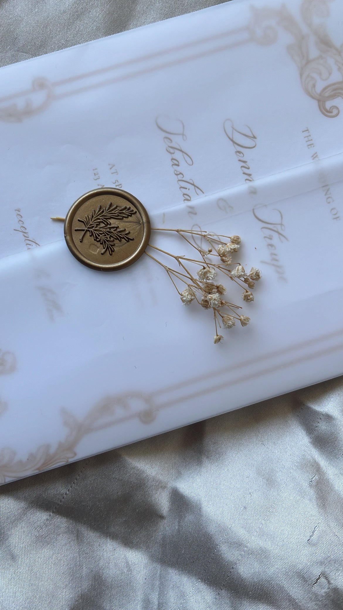 Faire-part de mariage - Élégance