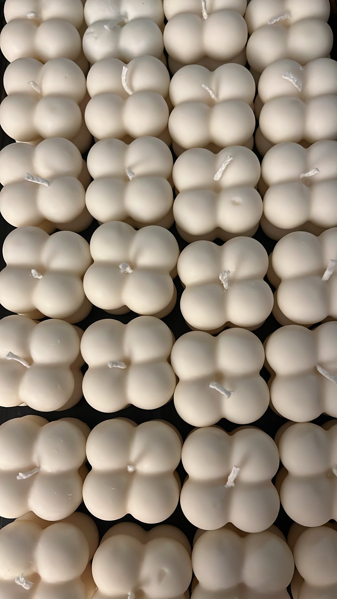 Lot de 30 bougies cube