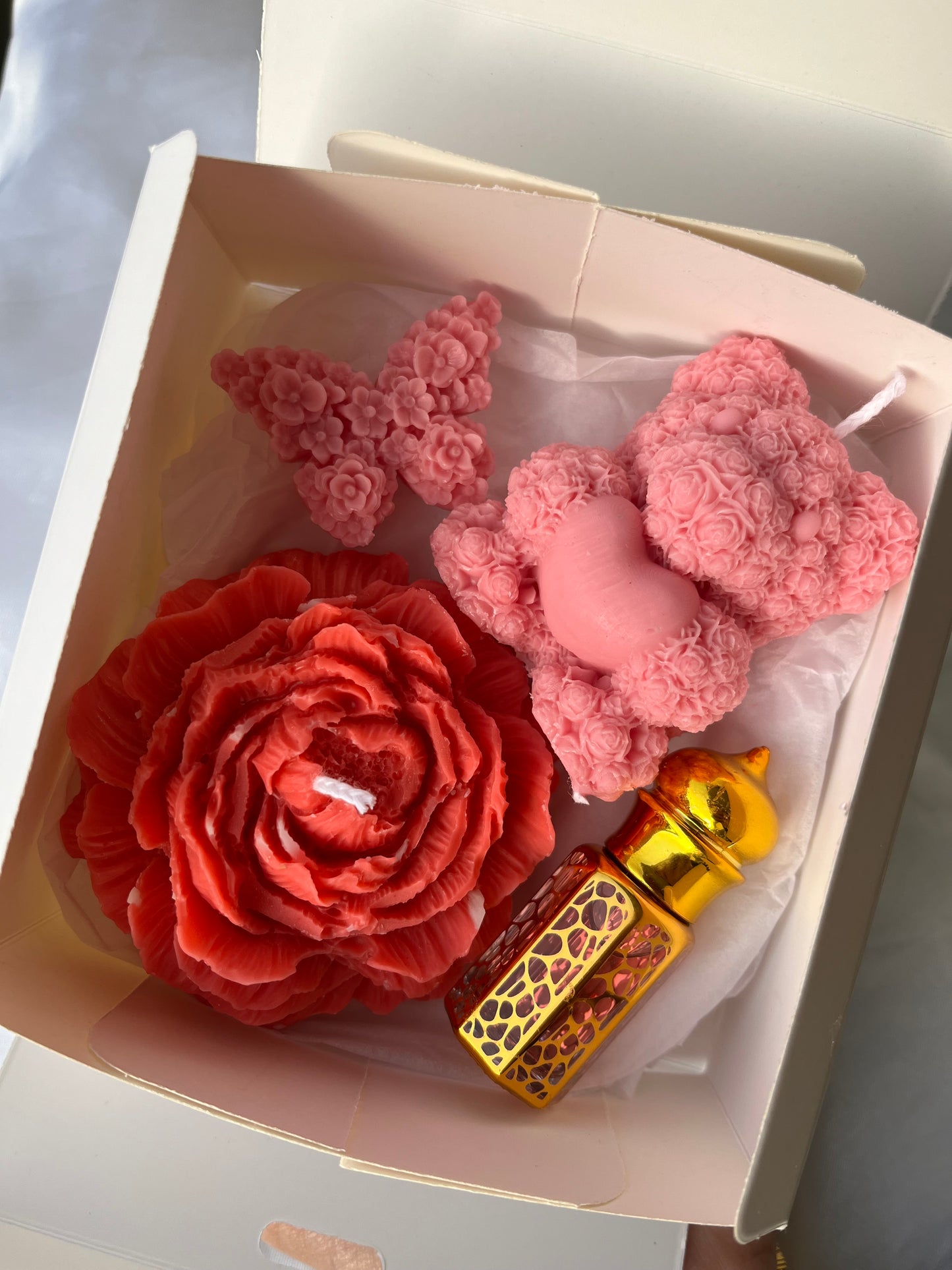 Coffret Bougies, Musc