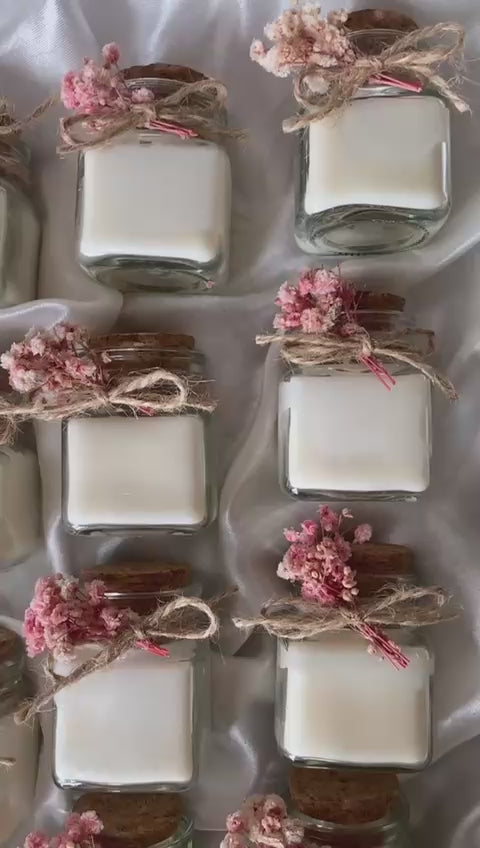 Bougie Champêtre - Cadeau invité